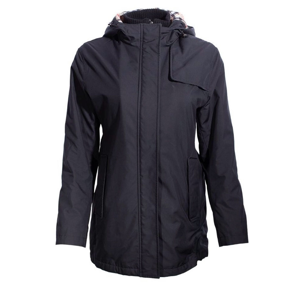 Burberry Calandra Women's Black Hooded Jacket